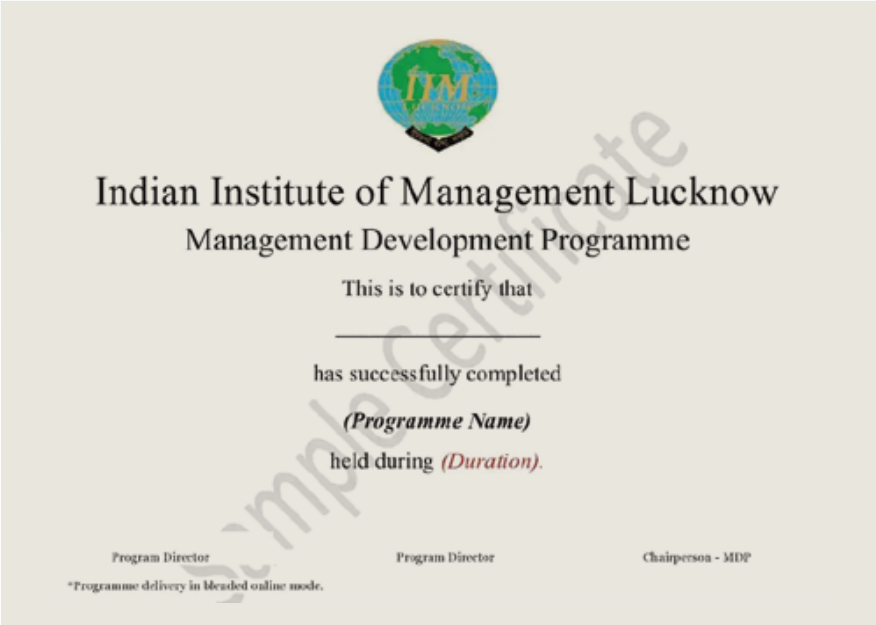 Chief Financial Officer Programme Certificate