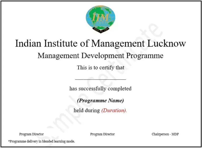 CFO Certificate